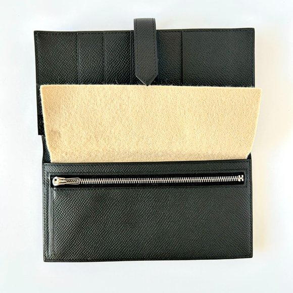 Hearmes Bearn Soufflet Veau Epsom Noir - Picture 5 of 7